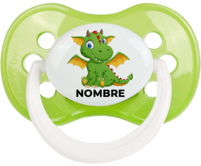 Diseño del dragón-2 con nombre: Chupete anatómica