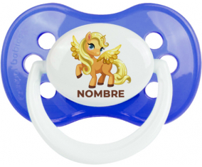 My Little Pony Applejack con nombre: Chupete anatómica