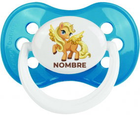 My Little Pony Applejack con nombre: Chupete anatómica