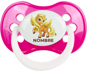 My Little Pony Applejack con nombre: Chupete anatómica