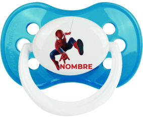 Spiderman diseño-1 con nombre: Chupete anatómica