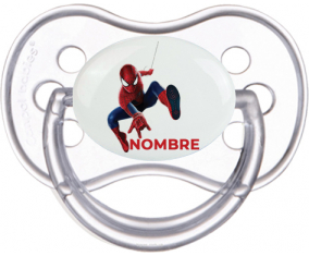 Spiderman diseño-1 con nombre: Chupete anatómica