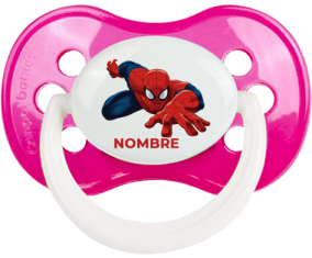 Spiderman diseño-2 con nombre: Chupete anatómica