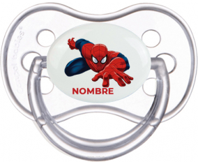 Spiderman diseño-2 con nombre: Chupete anatómica