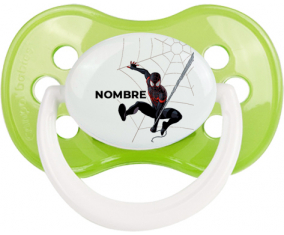 Spiderman diseño-4 con nombre: Chupete anatómica