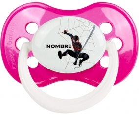 Spiderman diseño-4 con nombre: Chupete anatómica