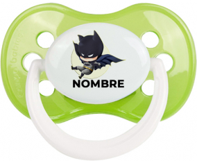 Batman kids logo diseño-1 con nombre: Chupete anatómica