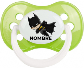 Batman kids logo diseño-4 con nombre: Anatómica Chupete