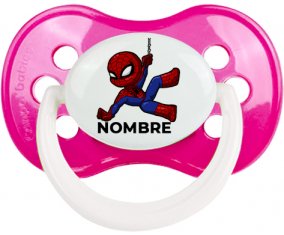 Spiderman kids diseño-1 con nombre: Chupete anatómica