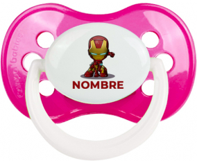 Iron man niños con nombre: Chupete anatómica