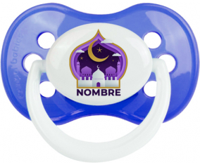 Islam burlado con nombre de diseño-4: Chupete anatómica personnalisée