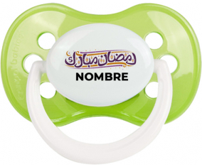 Islam Ramadhan mubarek con nombre: Chupete anatómica