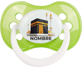 Islam Mecca diseño-1 con nombre: Chupete anatómica