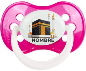 Islam Mecca diseño-1 con nombre: Chupete anatómica