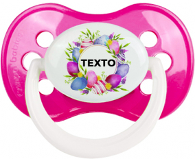 Diseño-1 Huevo de Pascua con texto: Chupete anatómico