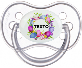 Diseño-1 Huevo de Pascua con texto: Chupete anatómico