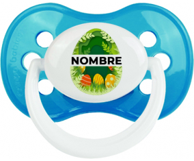Diseño-7 Huevo de Pascua con nombre: Chupete anatómica
