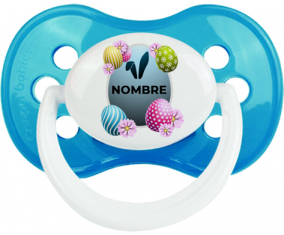 Diseño-8 Huevo de Pascua con nombre: Chupete anatómico