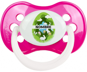 Diseño-11 Huevo de Pascua con Nombre: Tetinía Anatómica