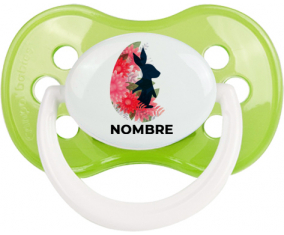 Diseño-15 Huevo de Pascua con nombre: Tetinía anatómica