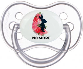 Diseño-15 Huevo de Pascua con nombre: Tetinía anatómica