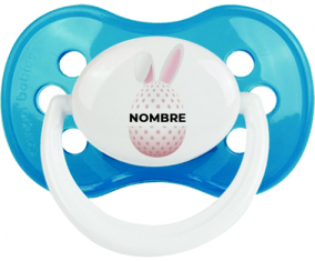 Diseño-18 Huevo de Pascua con nombre: Chupete anatómico