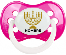 Judaísmo: Hanukkah diseño-1: Anatómica Chupete