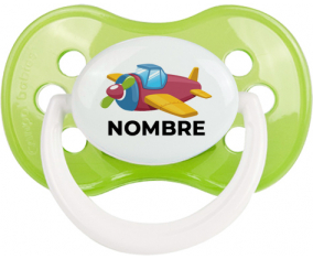 Juguetes de juguete Plane diseño-3 con nombre: Anatómica Chupete
