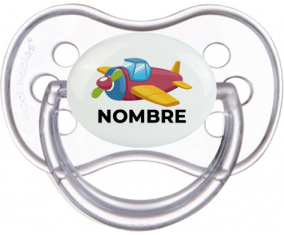 Juguetes de juguete Plane diseño-3 con nombre: Anatómica Chupete