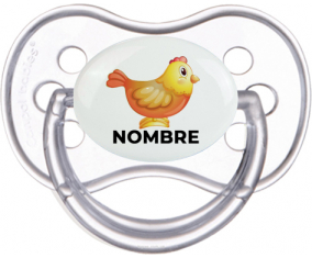 Juguetes de juguete Gallina con nombre: Chupete anatómica