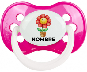 Juguetes de juguete Flor con nombre: Chupete anatómica