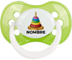 Juguetes de juguete para apilar con nombre: Chupete anatómica