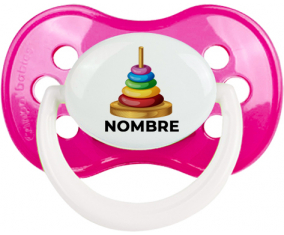 Juguetes de juguete para apilar con nombre: Chupete anatómica