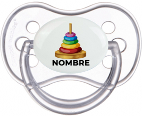 Juguetes de juguete para apilar con nombre: Chupete anatómica