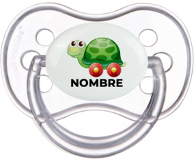Juguetes de juguete tortuga con ruedas con nombre: Chupete anatómica