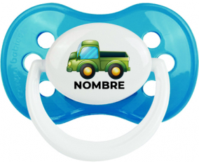 Juguetes de juguete camión verde con nombre: Chupete anatómica