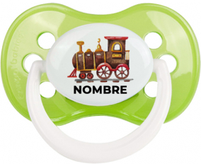 Pintura de tren con nombre: Chupete anatómica