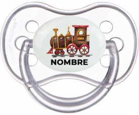 Pintura de tren con nombre: Chupete anatómica