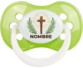 Cristo cruza con nombre: Chupete anatómica