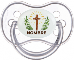Cristo cruza con nombre: Chupete anatómica