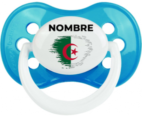 Efecto pincel de bandera Argelia con nombre: Chupete anatómica