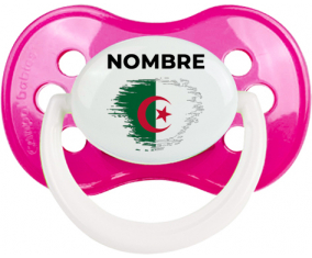 Efecto pincel de bandera Argelia con nombre: Chupete anatómica
