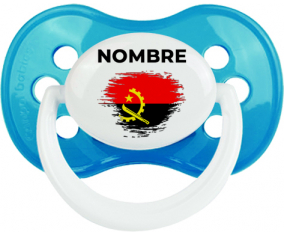 Bandera del efecto pincel de Angola con nombre: Chupete anatómica