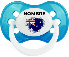 Bandera del efecto pincel de Australia con nombre: Chupete anatómica