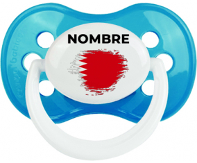 Bandera del efecto pincel de Bahréin con nombre: Chupete anatómica
