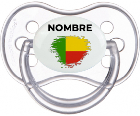 Benin pincel efecto bandera con nombre: Chupete anatómica