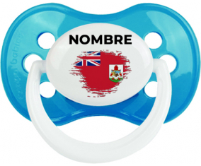 Bandera del efecto pincel de las Bermudas con nombre: Chupete anatómica