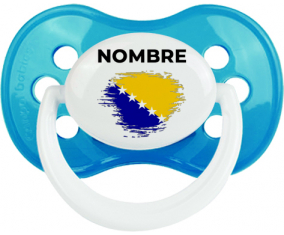 Bandera de pincel Bosnia y Herzegovina con nombre: Chupete anatómica