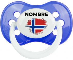 Efecto cepillo de bandera Bouvet Island con nombre: Chupete anatómica