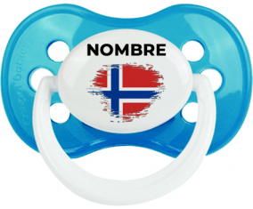 Efecto cepillo de bandera Bouvet Island con nombre: Chupete anatómica